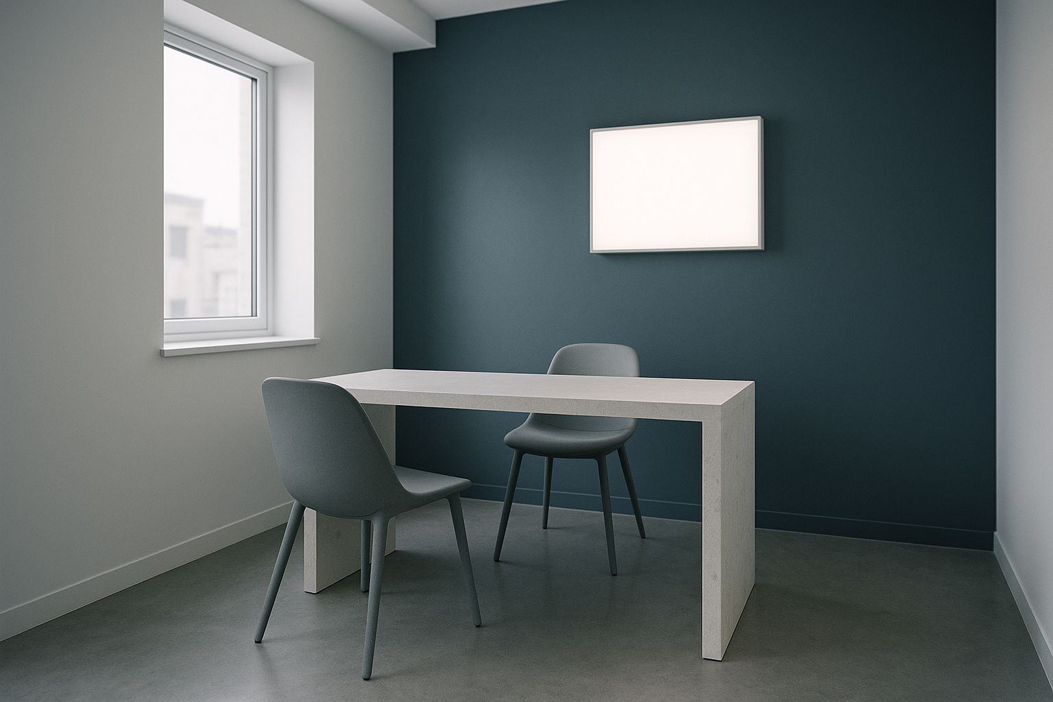 Consultation room at a cosmetic skin clinic in London